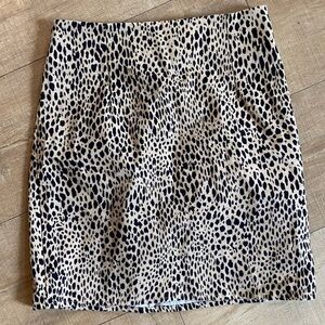 Brandy Melville Animal Print Mini Pencil Skirt one size Halloween party dance
